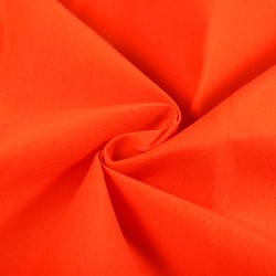 Ткань Грета Водоотталкивающая (80%пф, 20%хл) (Ширина 150см), цвет Оранжевый Неон (на отрез) в Москве