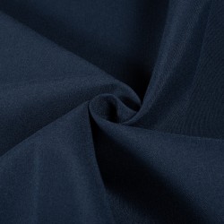Ткань Грета Водоотталкивающая (80%пф, 20%хл) (Ширина 150см), цвет Темно-Синий (на отрез) в Москве