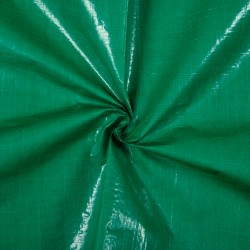 Тентовое полотно Тарпаулин 120 г/м2 (Ширина 2м), цвет Зеленый (на отрез) в Москве