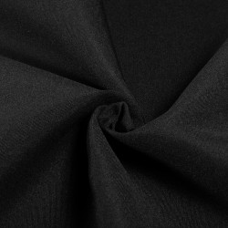 Ткань Грета Водоотталкивающая (80%пф, 20%хл) (Ширина 150см), цвет Черный (на отрез) в Москве