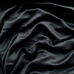 Светозатемняющая ткань для штор &quot;Блэкаут&quot; 95% (Blackout), цвет Черный (на отрез)  в Москве