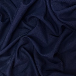 Ткань Габардин (100%пэ) (Ширина 150см), цвет Темно-Синий (на отрез) в Москве