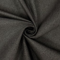 Ткань Рогожка (мебельная) (Ширина 140см), цвет Тёмно-Серый (на отрез) в Москве