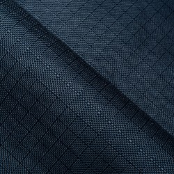 Ткань Oxford 600D PU РИП-СТОП (Ширина 1,48м), цвет Темно-Синий (на отрез) в Москве