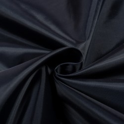 Ткань подкладочная Таффета 190Т (Ширина 150см), цвет Темно-Синий (на отрез) в Москве
