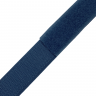 Контактная лента 25мм цвет Синий (велькро-липучка, на отрез)