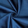 Ткань Блэкаут для штор светозатемняющая 100% "Орнамент Синий" (на отрез)
